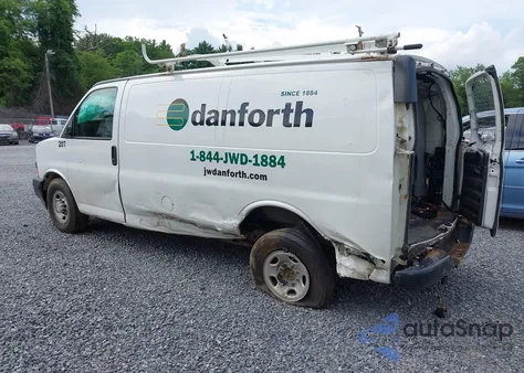 2019 Chevrolet Express 2500 Work Van из США, поврежденный, VIN 1GCWGAFP0K1146489